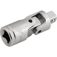 Draper 1/4" Drive Satin Chrome Universal Joint 1/4" Draper 1/4" Drive Satin Chrome Universal Joint 1/4"