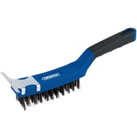Draper Wire Scratch Brush Scraper 4 Rows Draper Wire Scratch Brush Scraper 4 Rows