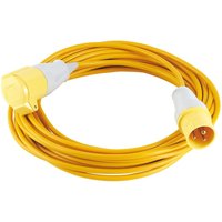 Draper Extension Trailing Lead 16 amp Yellow Cable 110v 14m Draper Extension Trailing Lead 16 amp Yellow Cable 110v 14m