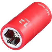 Draper XP1000 3/8" Drive VDE Insulated Hexagon Socket 3/8" 12mm Draper XP1000 3/8" Drive VDE Insulated Hexagon Socket 3/8" 12mm