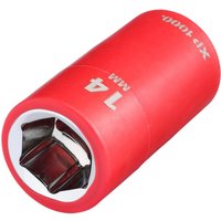 Draper XP1000 3/8" Drive VDE Insulated Hexagon Socket 3/8" 14mm Draper XP1000 3/8" Drive VDE Insulated Hexagon Socket 3/8" 14mm