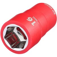 Draper XP1000 3/8" Drive VDE Insulated Hexagon Socket 3/8" 16mm Draper XP1000 3/8" Drive VDE Insulated Hexagon Socket 3/8" 16mm