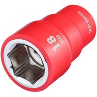 Draper XP1000 3/8" Drive VDE Insulated Hexagon Socket 3/8" 18mm Draper XP1000 3/8" Drive VDE Insulated Hexagon Socket 3/8" 18mm