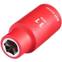 Draper XP1000 1/2" Drive VDE Insulated Hexagon Socket 1/2" 11mm Draper XP1000 1/2" Drive VDE Insulated Hexagon Socket 1/2" 11mm