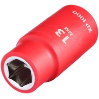 Draper XP1000 1/2" Drive VDE Insulated Hexagon Socket 1/2" 13mm Draper XP1000 1/2" Drive VDE Insulated Hexagon Socket 1/2" 13mm