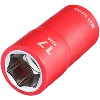 Draper XP1000 1/2" Drive VDE Insulated Hexagon Socket 1/2" 17mm Draper XP1000 1/2" Drive VDE Insulated Hexagon Socket 1/2" 17mm