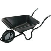 Draper Plastic Tray Wheelbarrow 85l Black Draper Plastic Tray Wheelbarrow 85l Black
