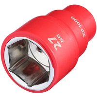 Draper XP1000 1/2" Drive VDE Insulated Hexagon Socket 1/2" 27mm Draper XP1000 1/2" Drive VDE Insulated Hexagon Socket 1/2" 27mm