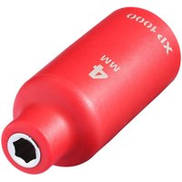 Draper XP1000 1/4" Drive VDE Insulated Hexagon Socket 1/4" 4mm Draper XP1000 1/4" Drive VDE Insulated Hexagon Socket 1/4" 4mm