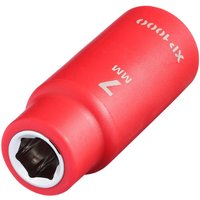 Draper XP1000 1/4" Drive VDE Insulated Hexagon Socket 1/4" 7mm Draper XP1000 1/4" Drive VDE Insulated Hexagon Socket 1/4" 7mm