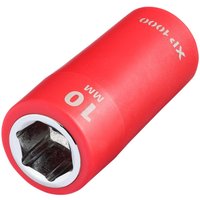 Draper XP1000 1/4" Drive VDE Insulated Hexagon Socket 1/4" 10mm Draper XP1000 1/4" Drive VDE Insulated Hexagon Socket 1/4" 10mm