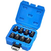 Draper Hi Torq 8 Piece 3/8" Drive Hexagon Impact Socket Set 3/8" Draper Hi Torq 8 Piece 3/8" Drive Hexagon Impact Socket Set 3/8"