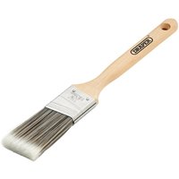 Draper Wooden Handle Synthetic Angled Paint Brush 38mm Draper Wooden Handle Synthetic Angled Paint Brush 38mm