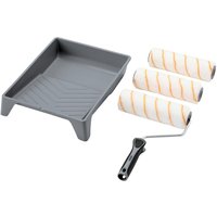 Draper 5 Piece Polyester Soft Grip Paint Roller Set 230mm Draper 5 Piece Polyester Soft Grip Paint Roller Set 230mm