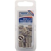 Draper Expert M10 x 1.5 Metric Thread Insert Refill Pack (12) (21710)