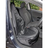 Draper Polyester Single Front Seat Cover Side Airbag Compatible Draper Polyester Single Front Seat Cover Side Airbag Compatible