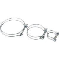Draper Suction Hose Clamps 75mm Pack of 2 Draper Suction Hose Clamps 75mm Pack of 2
