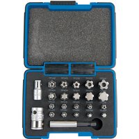 Draper Expert 23 Piece 1/4", 3/8" Drive Torx Bit Set Draper Expert 23 Piece 1/4", 3/8" Drive Torx Bit Set