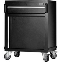 Bunker Modular 1 Drawer Power Tool Roller Cabinet Black