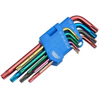 Expert 9 Piece Coded Security Torx Key Set