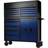 13 Drawer Roller Cabinet Tool Chest Combo Blue