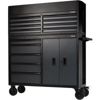 13 Drawer Roller Cabinet Tool Chest Combo Grey
