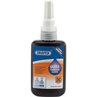Draper D222 Thread Lock Adhesive 50ml Draper D222 Thread Lock Adhesive 50ml