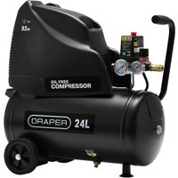 Draper DA25/169 Oil Free Air Compressor 24 Litre 240v Draper DA25/169 Oil Free Air Compressor 24 Litre 240v