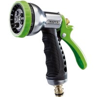 Draper 7 Pattern Aluminium Garden Watering Spray Gun Draper 7 Pattern Aluminium Garden Watering Spray Gun