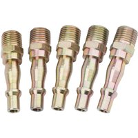 Draper PCL Air Line Adaptor Male Thread 1/4" BSP Pack of 5