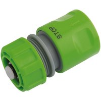 Draper Water Stop Hose Connector 1/2" / 12.5mm Pack of 1 Draper Water Stop Hose Connector 1/2" / 12.5mm Pack of 1