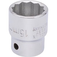 15mm 3/8 Square Drive Elora Bi-Hexagon Socket (25911)
