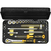 31 Piece 1 4" Drive Hex Socket Screwdriver Bit Set Metric