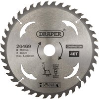 Draper TCT Construction Circular Saw Blade