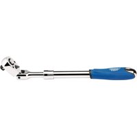 Draper 1/2" Drive 72 Tooth Flexible Head Extending Reversible Ratchet 1/2" Draper 1/2" Drive 72 Tooth Flexible Head Extending Reversible Ratchet 1/2"