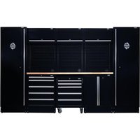 16 Piece Modular Wooden Worktop Storage Combo