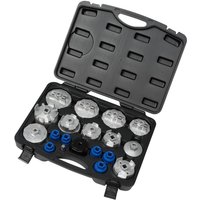 Draper 19 Piece Oil Filter Cap Wrench Set Draper 19 Piece Oil Filter Cap Wrench Set
