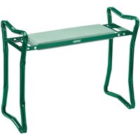 Draper Folding Metal Framed Garden Kneeler and Seat