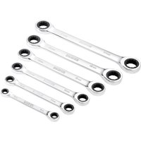Draper Hi Torq 6 Piece Double Ratchet Ring Spanner Set Draper Hi Torq 6 Piece Double Ratchet Ring Spanner Set