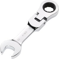 Draper Hi-Torq Stubby Flexible Head Ratchet Combination Spanner 13mm Draper Hi-Torq Stubby Flexible Head Ratchet Combination Spanner 13mm