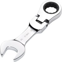 Draper Hi-Torq Stubby Flexible Head Ratchet Combination Spanner 19mm Draper Hi-Torq Stubby Flexible Head Ratchet Combination Spanner 19mm