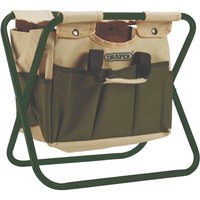 Draper 2 in 1 Foldable Seat and Tool Bag