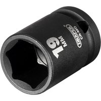 Draper Expert 1/2" Drive Hi Torq Hexagon Impact Socket Metric 1/2" 19mm