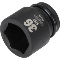 Draper Expert 3/4" Drive Hexagon Impact Socket Metric 3/4" 36mm Draper Expert 3/4" Drive Hexagon Impact Socket Metric 3/4" 36mm