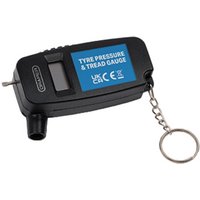 Keyring Digital Tyre Pressure Tread Depth Gauge