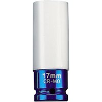 Draper Tools - Draper 1/2' Sq. Dr. hi-torq Wheel Nut Socket for Alloy Wheels (17mm) (30631)