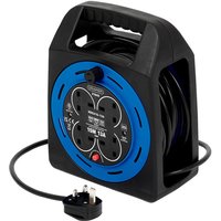 Draper 4 Socket Cable Extension Reel 240v