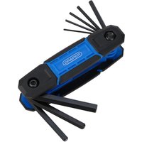 8 Piece Folding Hex Key Set