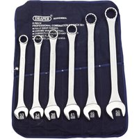 Draper 6 Piece Combination Spanner Set Metric Draper 6 Piece Combination Spanner Set Metric