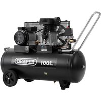 Draper DA100/330 Belt Driven Air Compressor 100 Litre 240v Draper DA100/330 Belt Driven Air Compressor 100 Litre 240v